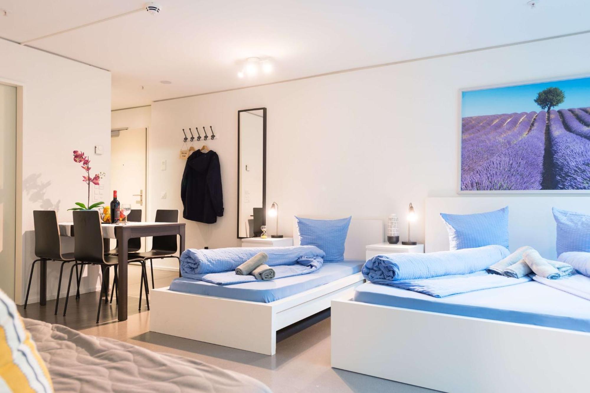 Hitrental Allmend Comfort Studios Lucerne Екстер'єр фото